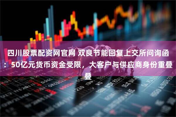 四川股票配资网官网 双良节能回复上交所问询函：50亿元货币资金受限，大客户与供应商身份重叠