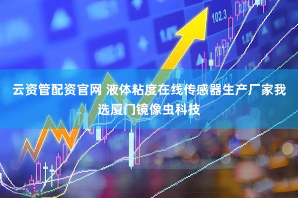 云资管配资官网 液体粘度在线传感器生产厂家我选厦门镜像虫科技